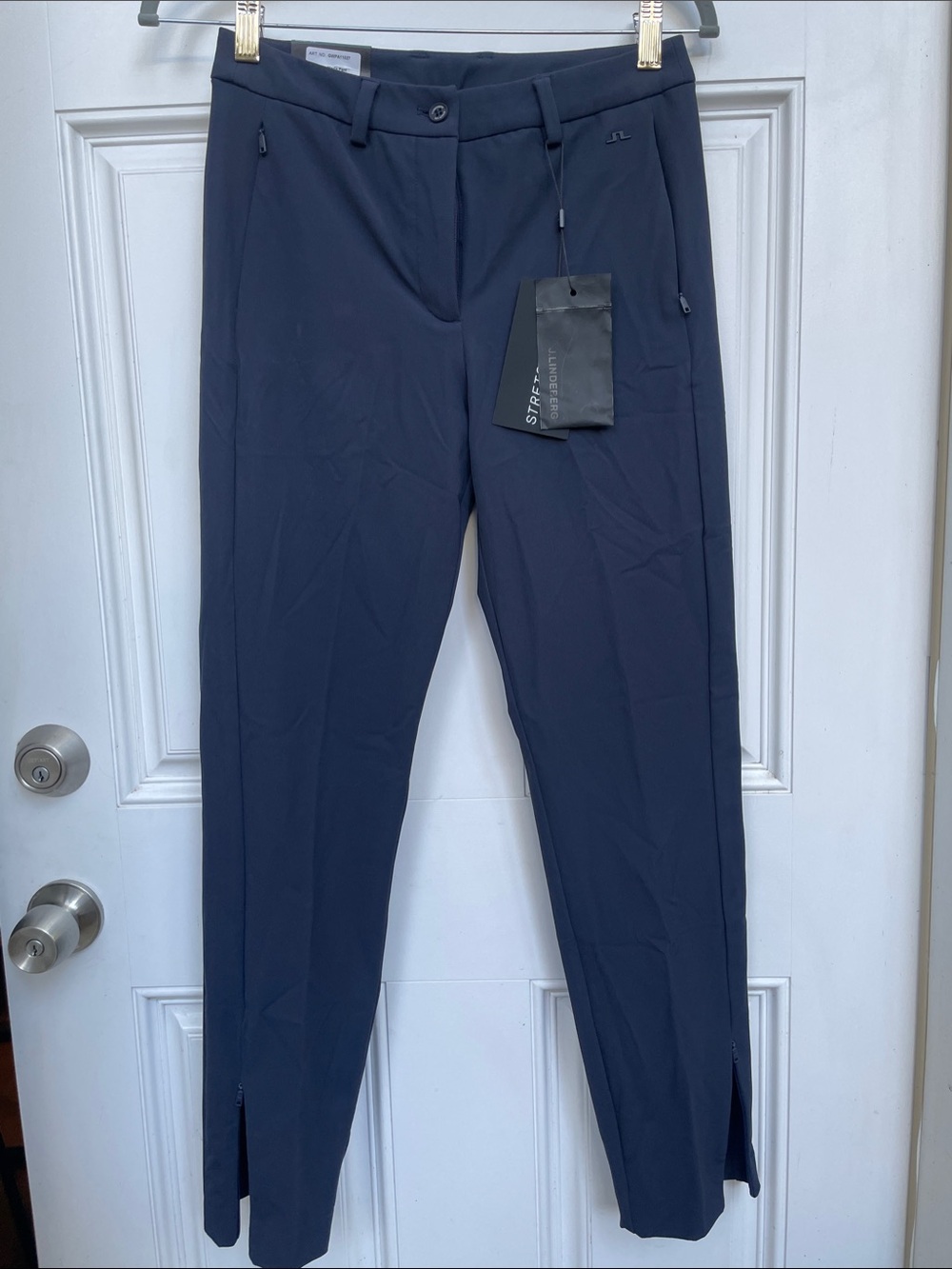 J.Lindeberg Women's Dark Navy Performance Golf Trousers